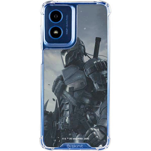 DC Comics Arkham Origins Deathstroke Moto G 5G (2024) Clear Case